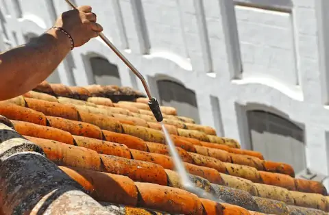 Démoussage de toiture à Beaumont sur Lèze